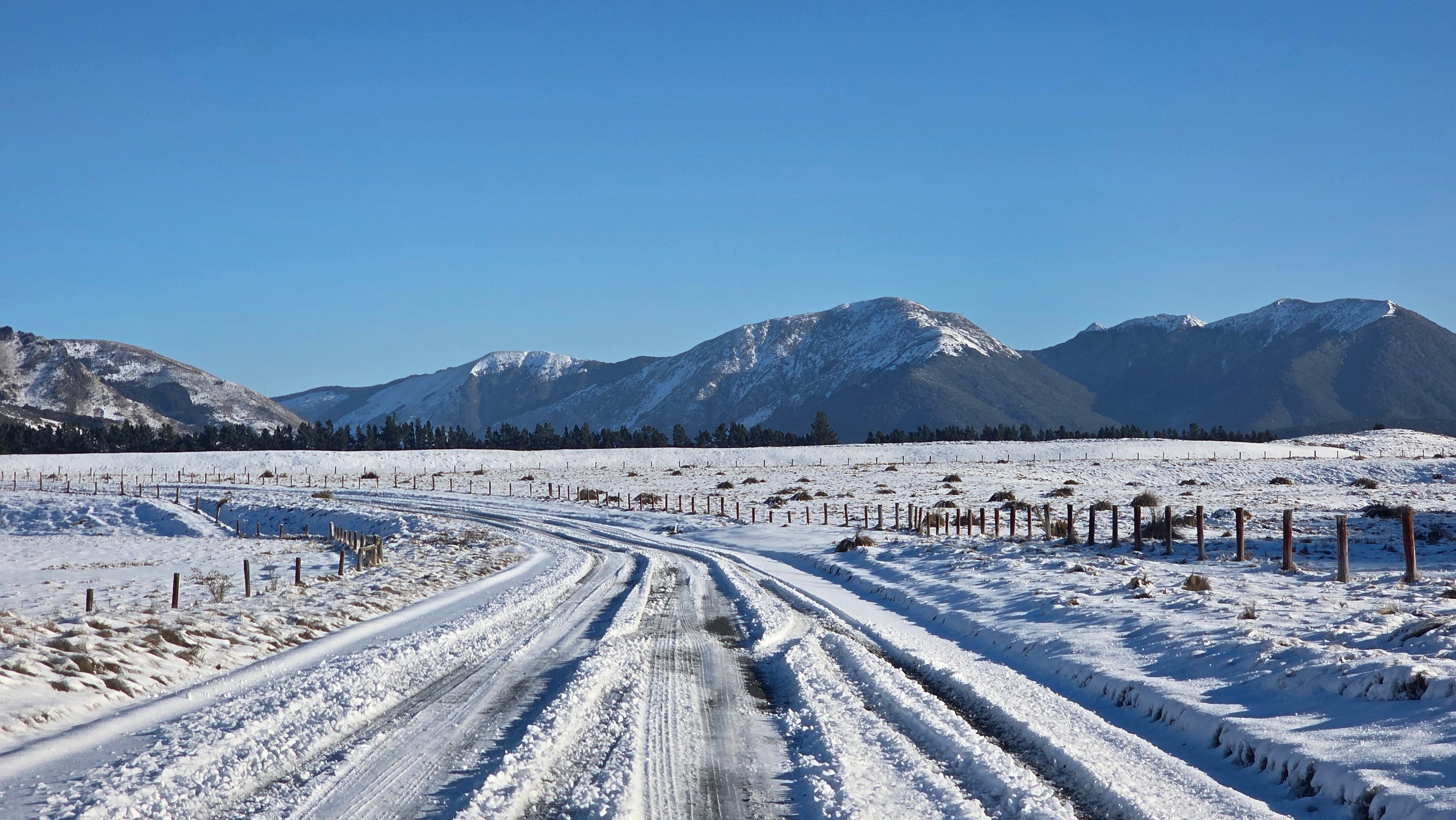 Trip to Mavora in the snow